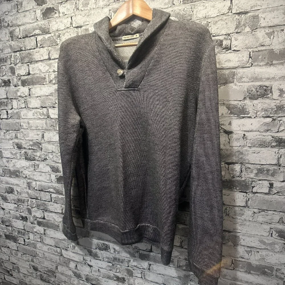 EUC Marine Layer Men's Cowl Neck Sweater Size Medium